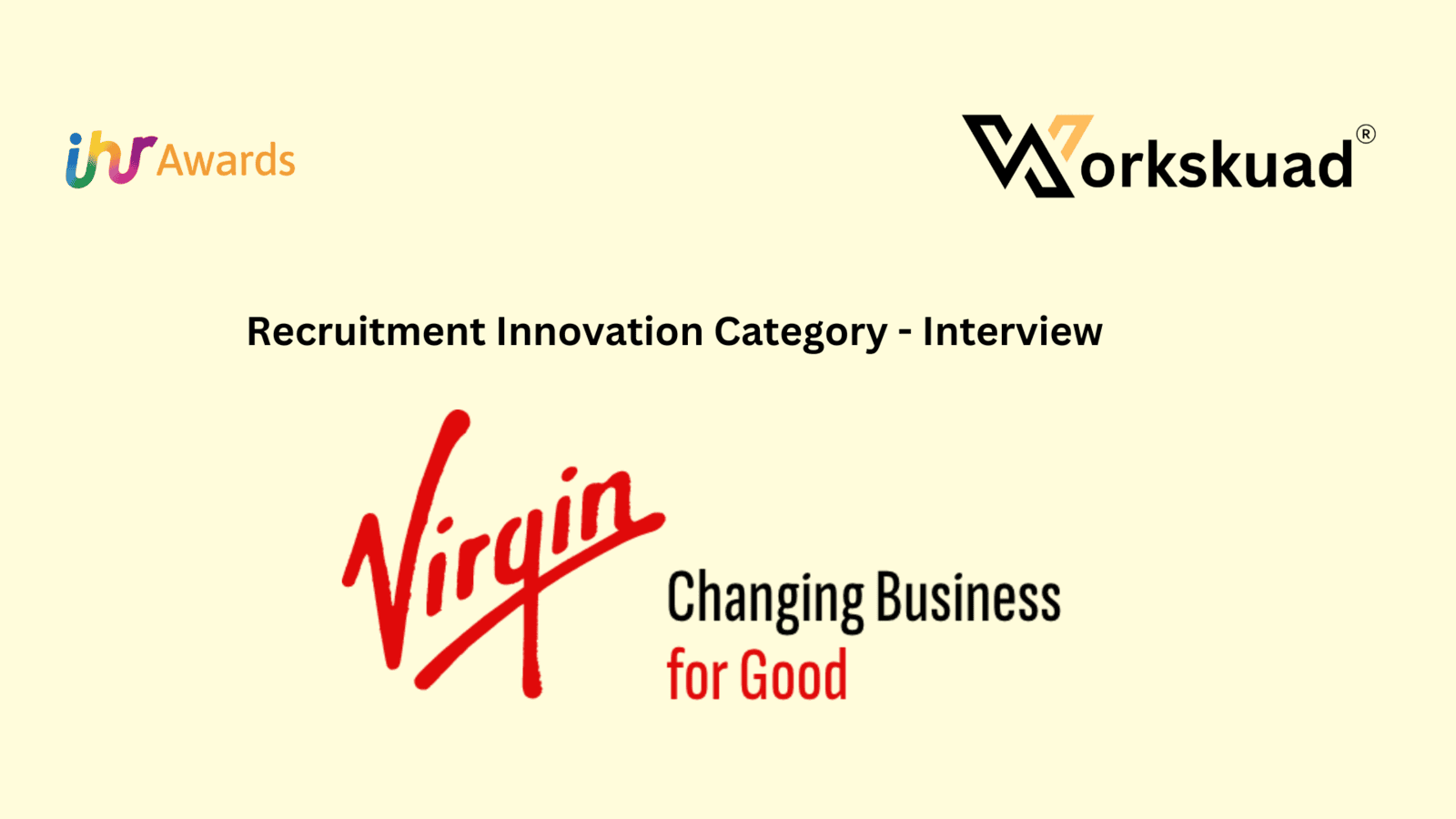 IHR Awards Interview - Virgin